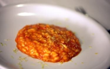 Risotto al pomodoro e limone