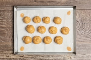 Preparazione Bignè salati ripieni - Fase 3