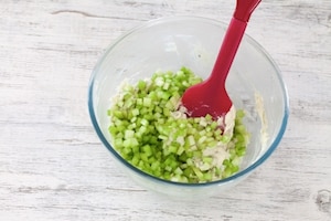 Preparazione Barchette alla mousse di gorgonzola e sedano - Fase 2