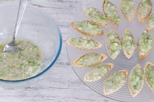 Preparazione Barchette alla mousse di gorgonzola e sedano - Fase 2