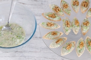Preparazione Barchette alla mousse di gorgonzola e sedano - Fase 3