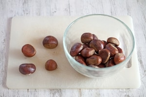 Preparazione Biglie di castagne - Fase 1