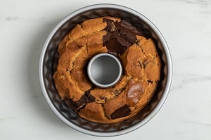 Preparazione Torta marmorizzata al limone - Fase 4