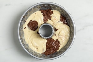 Preparazione Torta marmorizzata al limone - Fase 3