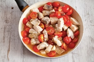 Preparazione Bocconcini di spada al pomodoro - Fase 2