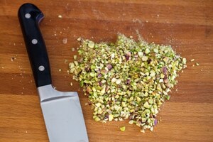 Preparazione Torta brisée alle ciliegie e pistacchi - Fase 1