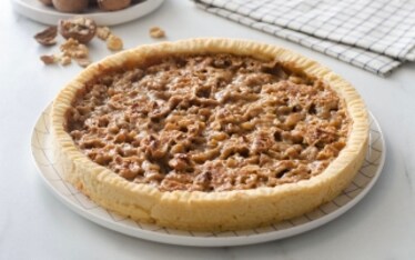 Torta brisée di noci all’americana