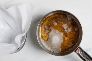 Preparazione Burro nocciola - Fase 1