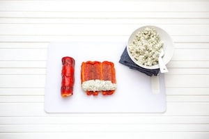 Preparazione Involtini di peperoni ripieni di orzo - Fase 3