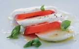 Caprese di mozzarella gratinata