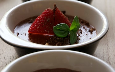 Mousse al cioccolato e torbato