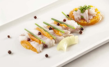 Scorfano e albicocche