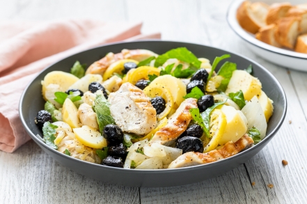 Preparazione Insalata di pollo estiva - Fase 4 Preparazione Insalata di pollo estiva - Fase 4