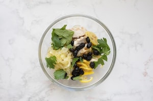 Preparazione Insalata di pollo estiva - Fase 3