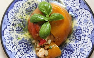 Sformatini di peperoni al kamut