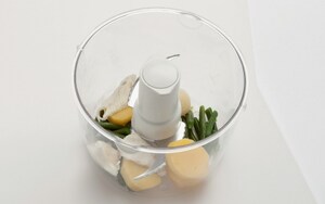 Preparazione Crema di patate, fagiolini e platessa - Fase 2