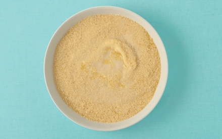 Preparazione Couscous con olive, feta e melone - Fase 1 Preparazione Couscous con olive, feta e melone - Fase 1