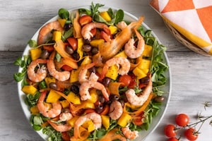 Preparazione Insalata di gamberi e mango - Fase 5