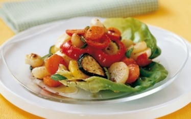 Insalata con verdure arrosto