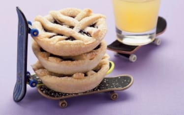 Crostatine alla confettura di mirtilli