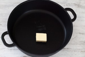 Preparazione Penne al salmone e panna - Fase 1