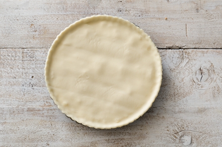 Preparazione Torta salata al formaggio - Fase 3 Preparazione Torta salata al formaggio - Fase 3