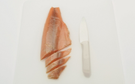 Preparazione Crema di cannellini con trota salmonata al rosmarino - Fase 3 Preparazione Crema di cannellini con trota salmonata al rosmarino - Fase 3