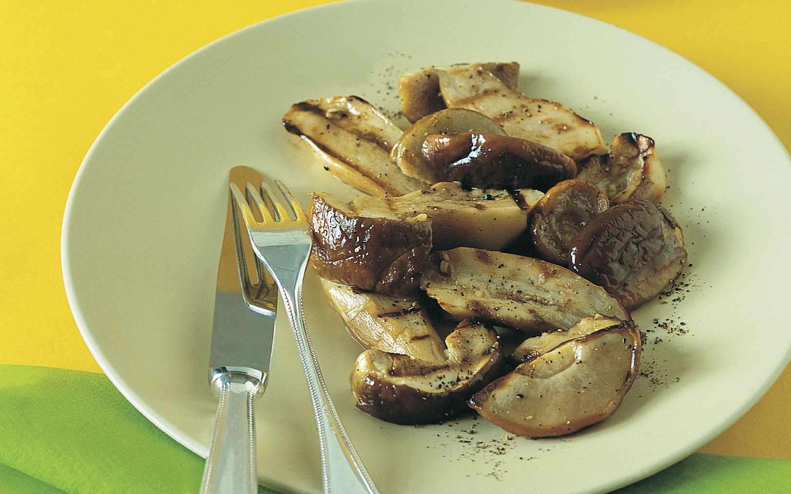 Funghi alla graticola