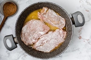 Preparazione Petti di tacchino alla bolognese - Fase 1