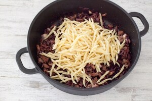 Preparazione Trofie ai porri, salsiccia e radicchio - Fase 3