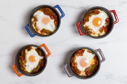 Preparazione Uova alla piemontese - Fase 5 Preparazione Uova alla piemontese - Fase 5