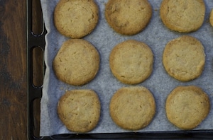 Preparazione Biscotti al caffè con cioccolato bianco - Fase 3