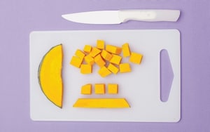 Preparazione Crema dolce di zucca con cannella e zucchero di canna - Fase 1