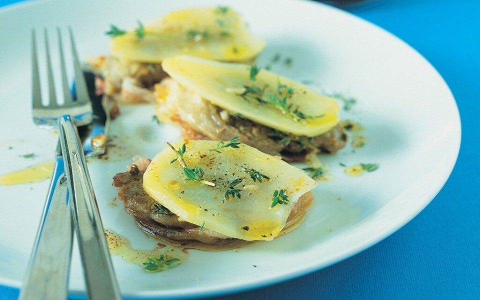 Fettine di filetto in cartoccio ricetta