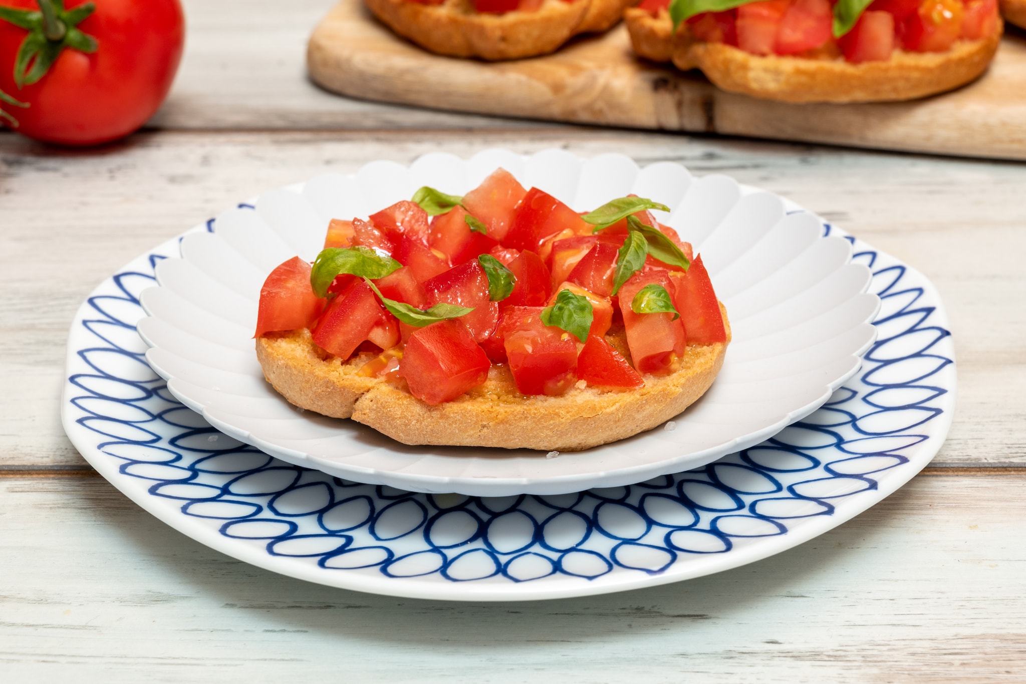 Friselle al pomodoro e basilico ricetta