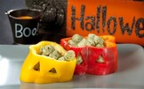 Gnocchetti di spinaci di Halloween