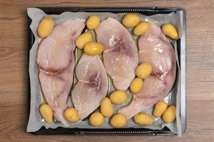 Preparazione Pesce spada al forno con verdure - Fase 1