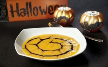 Zucca cremosa di Halloween