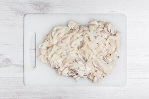 Preparazione Seppie allo zenzero - Fase 1