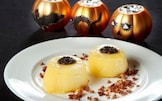 Sformatini di polenta di Halloween