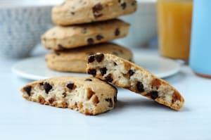 Preparazione Biscotti con gocce di cioccolato - Fase 6