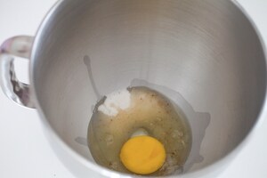 Preparazione Muffin al cioccolato al latte e zenzero - Fase 1