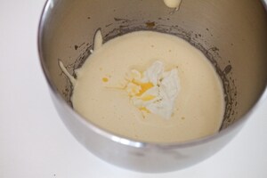 Preparazione Muffin al cioccolato al latte e zenzero - Fase 1