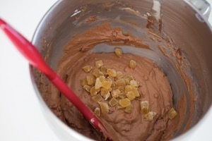 Preparazione Muffin al cioccolato al latte e zenzero - Fase 3