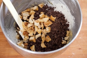 Preparazione Biscotti ai fiocchi d'avena con cioccolato e ananas - Fase 3