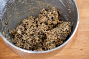 Preparazione Biscotti ai fiocchi d'avena con cioccolato e ananas - Fase 4
