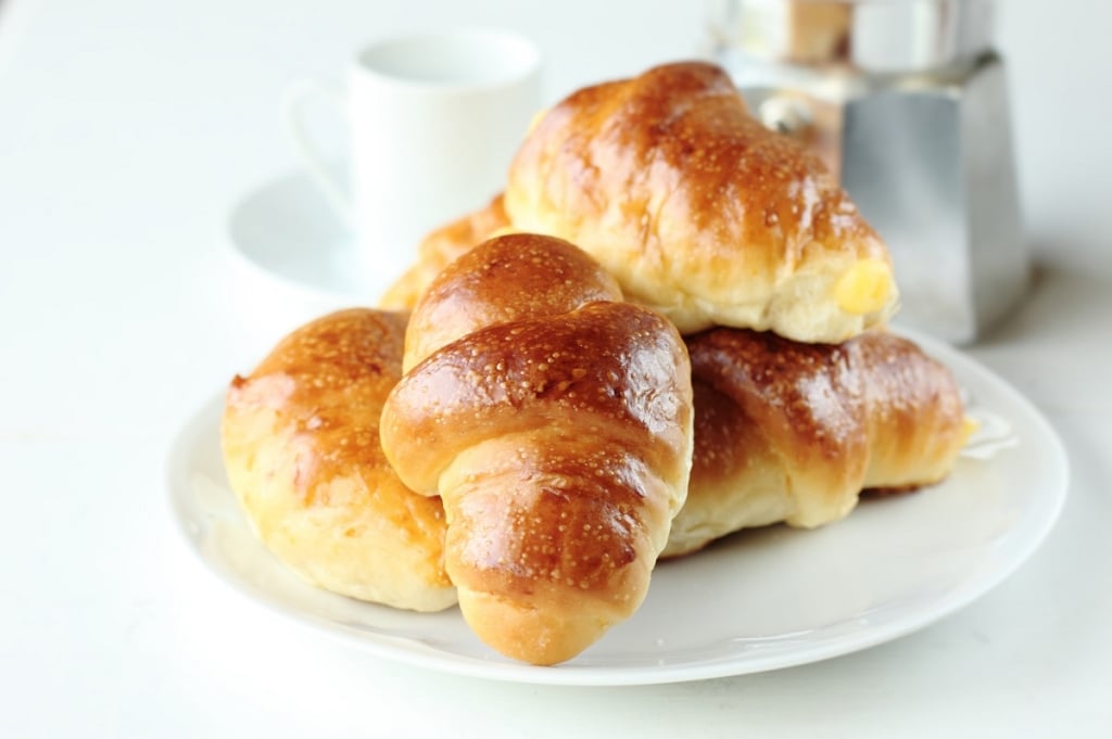 Ricetta Brioche alla crema - Cucchiaio d'Argento