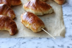 Preparazione Brioche alla crema - Fase 9