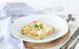 Lasagne di Petra 9 con topinambur e salsiccia