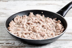 Preparazione Lasagne alla zucca con salsiccia - Fase 2